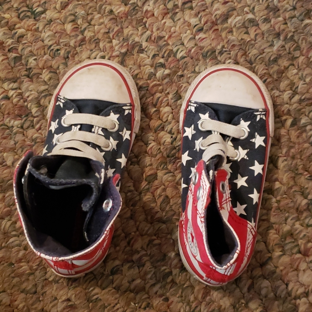 Used size 8 little boy shoes